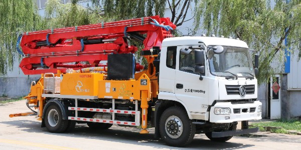 混凝土臂架泵車操作五要點