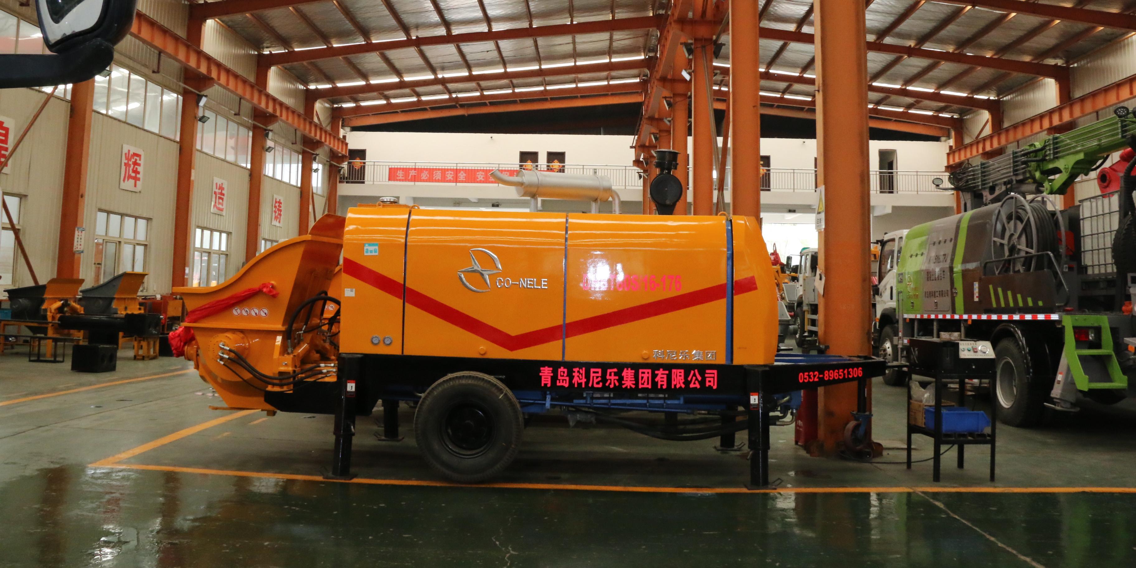 城鎮(zhèn)化建設(shè)中的混凝土泵