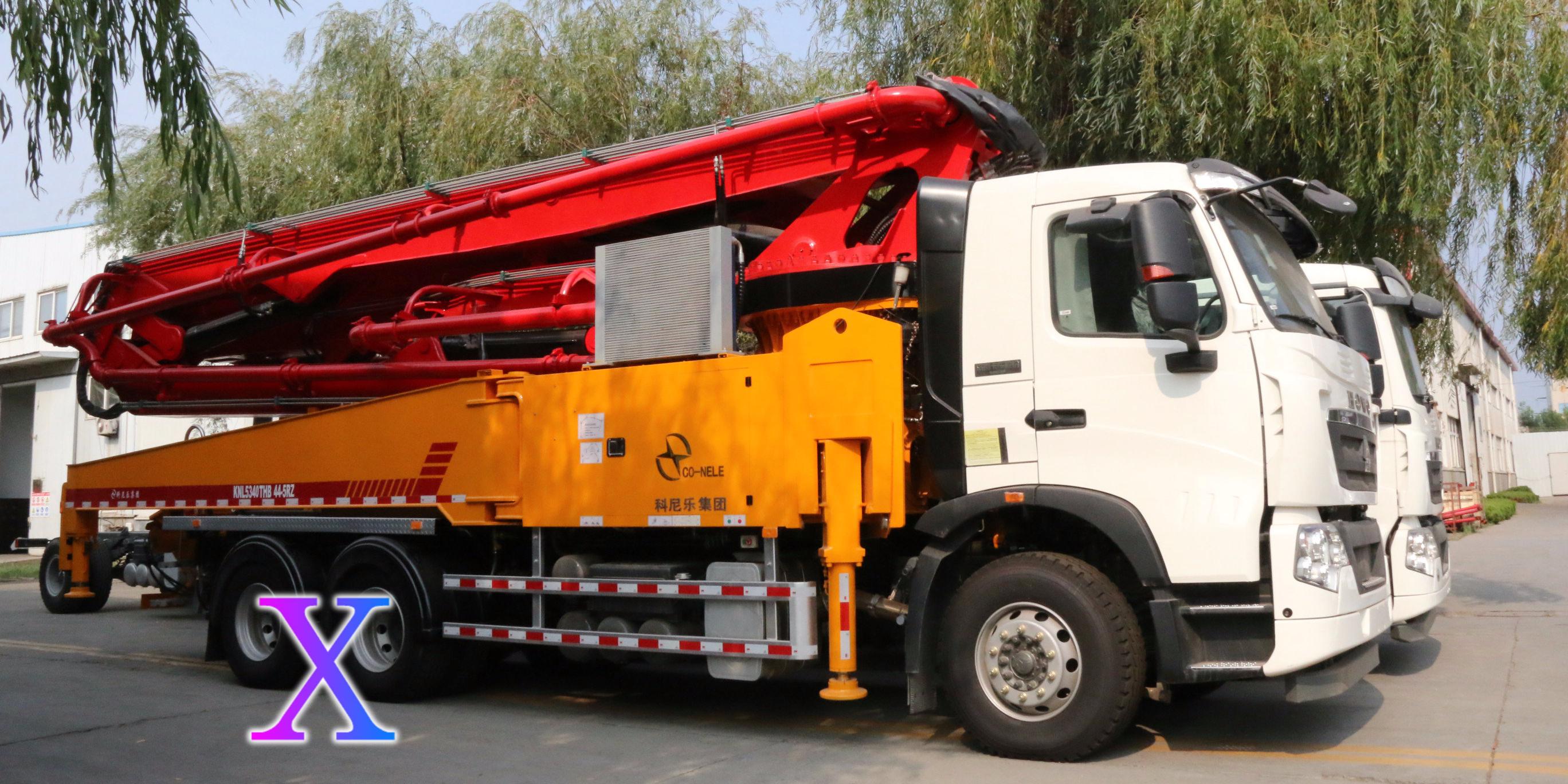 科尼樂小型混凝土泵車銷軸潤滑不力解決方案